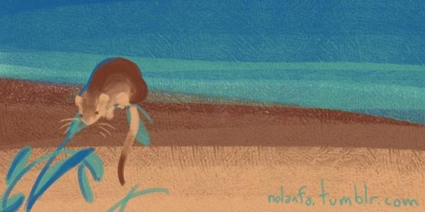 limited Palette textured: Mice