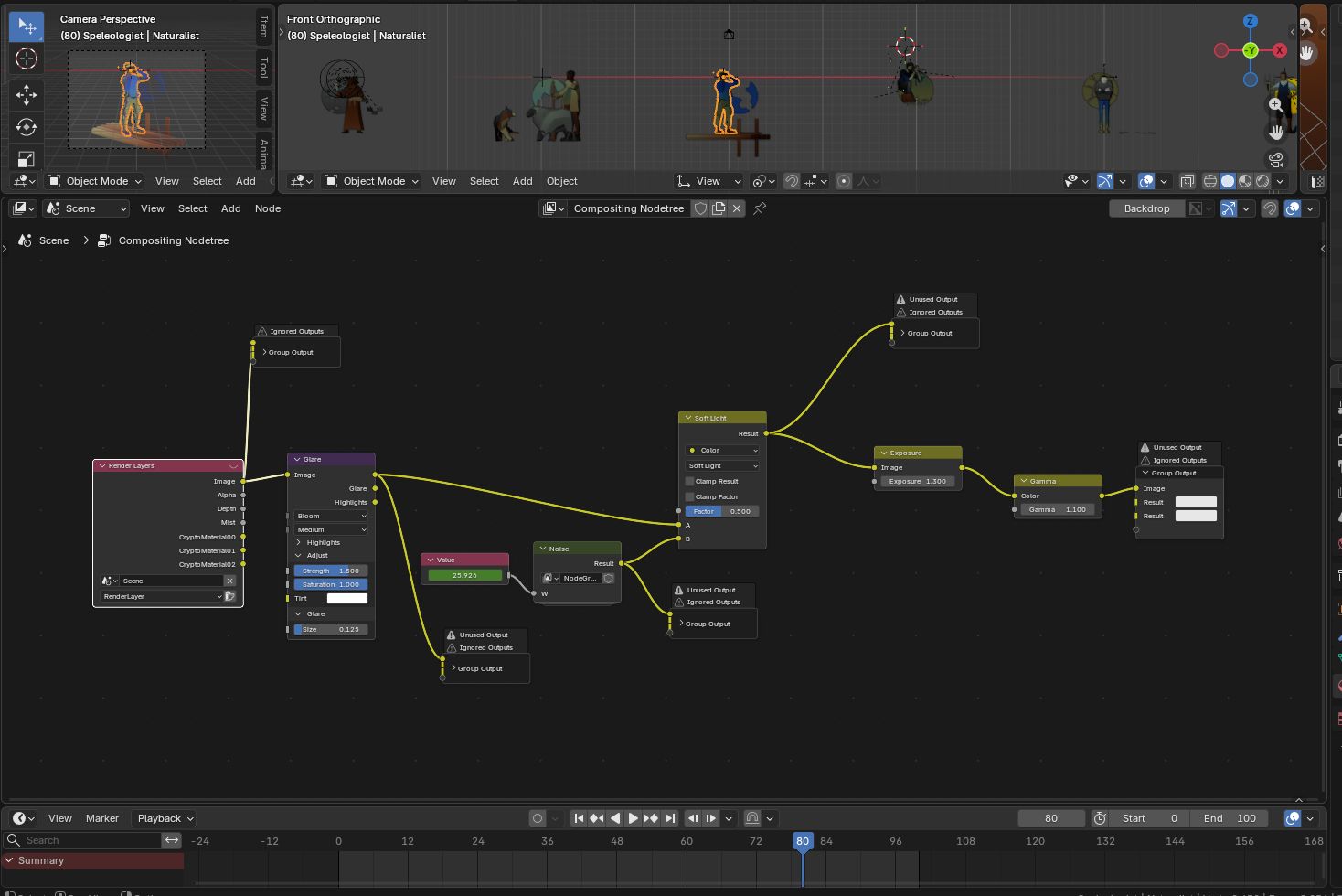 mountain peeps: texture overlay node structure