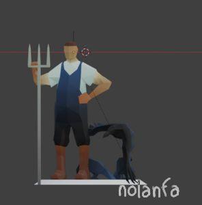 mountain peeps: farmer