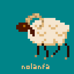 pixel art sheep anim