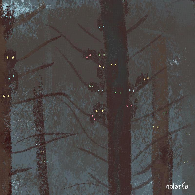 dark forest: detail 2