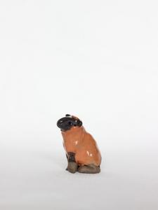 lonely red sheep