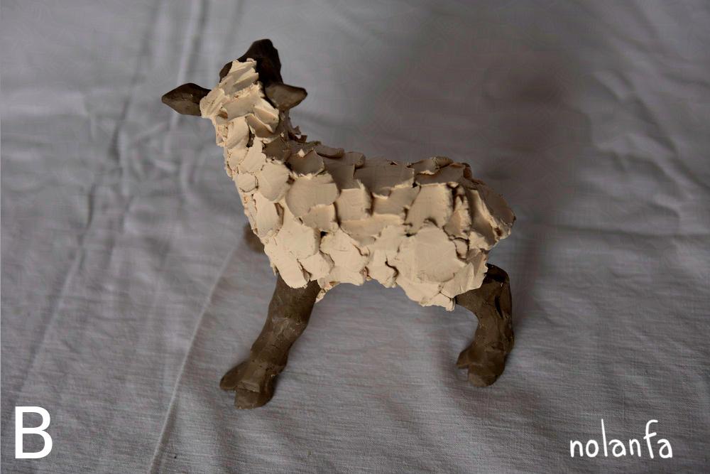sheep B: top