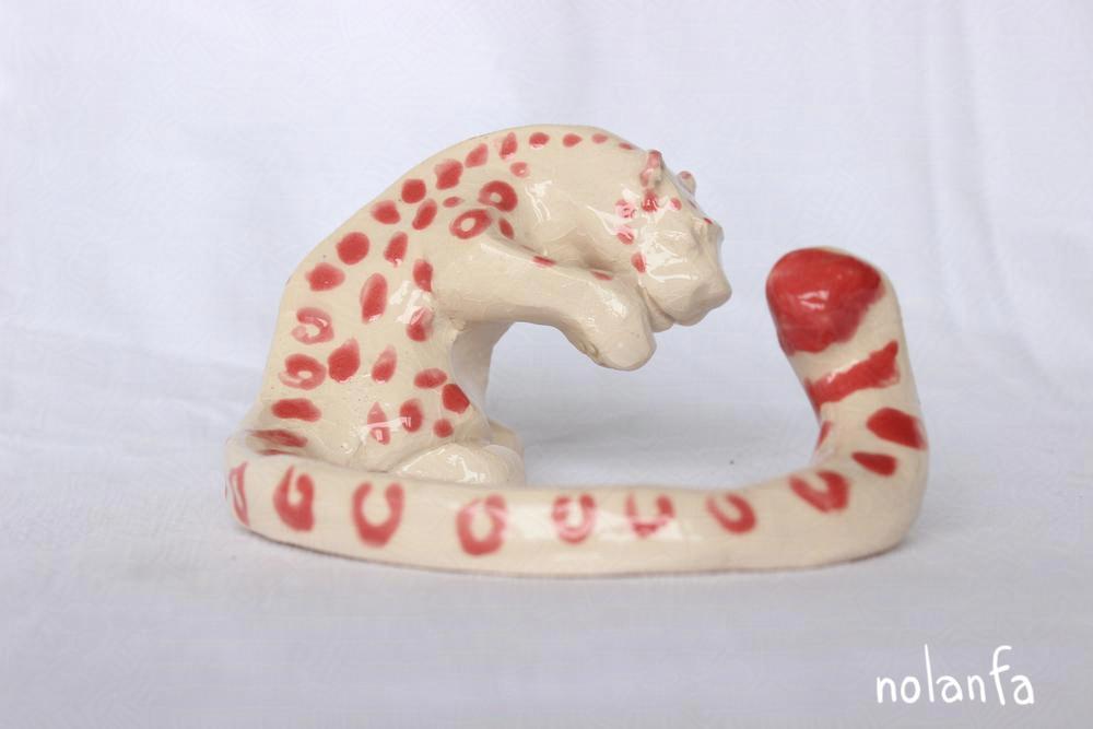 mini panther glazed red