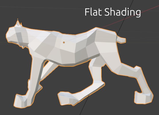 flat shading